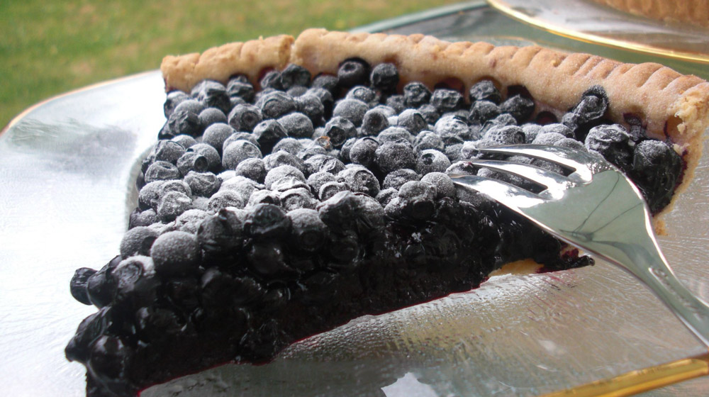 image Tarte aux myrtilles