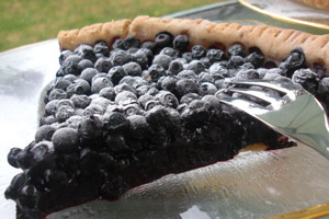 image Tarte aux myrtilles